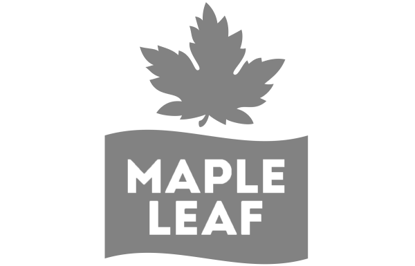 Maple Leaf Foods logo who is a long term client and user of Polaris