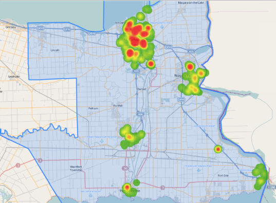 COVID-19 Hotspots: Finding high risk populations using Polaris