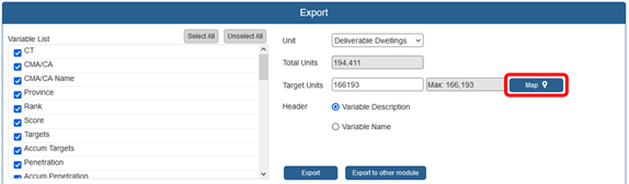 ReleaseJune2021_Export to Thematic Map from Targeting 2